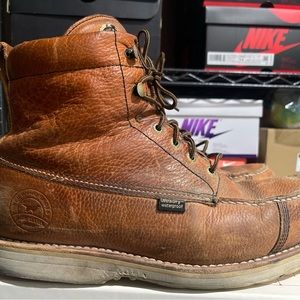 Red Wing Irish Setter Hunt Lace Up Work Boots UltraDry Men’s 11.5 D Worn Beaters